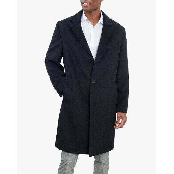 London FogSIGNATURE 42" SINGLE BREASTED WOOL JACKET - Picture 1 of 12
